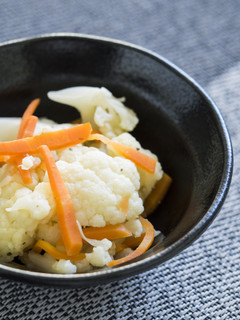 カリフラワー梅和え【入院食①昼/冷副菜】-レシピのメイン写真