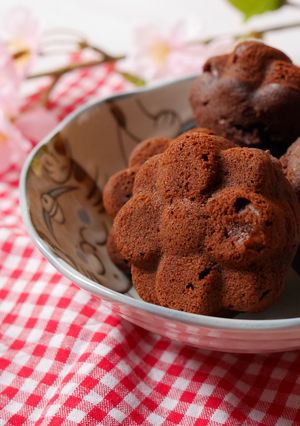 【大量消費】きな粉のチョコマドレーヌ-レシピのメイン写真