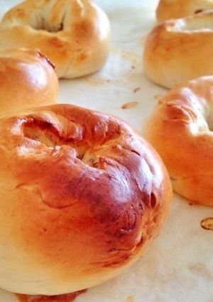 もっちもちふっくら「ヨーグルトベーグル」-レシピのメイン写真