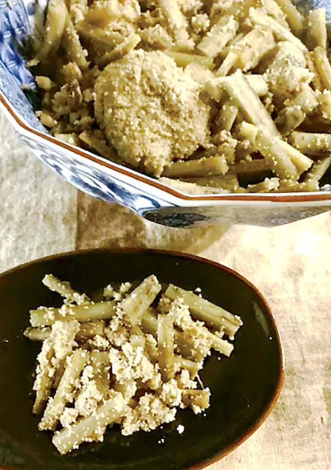 ごぼうと生たらこの煮物-レシピのメイン写真