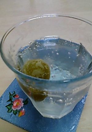 青梅サワーでしゅわしゅわゼリードリンク-レシピのメイン写真