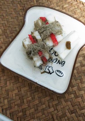 サクサク生とろ昆布サンド-レシピのメイン写真