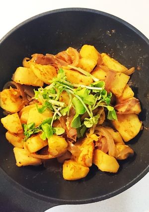 ※じゃがいも炒め カレー味※-レシピのメイン写真