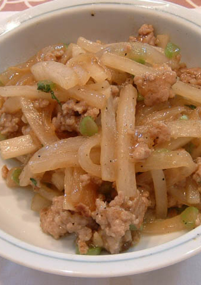 大根のパスタソース炒め-レシピのメイン写真