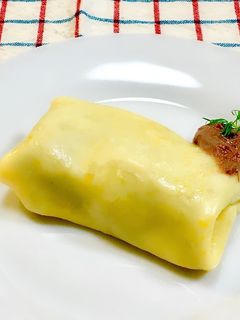 ヘルシー!豆富☆チョコバナナクレープ-レシピのメイン写真