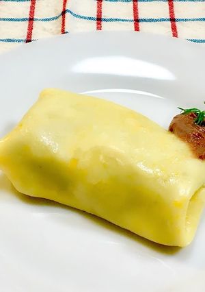 ヘルシー!豆富☆チョコバナナクレープ-レシピのメイン写真