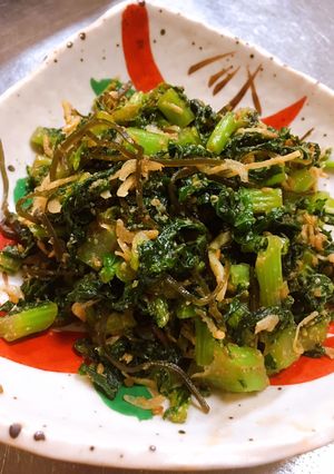 ご飯の友！ダイコン葉のふりかけ-レシピのメイン写真