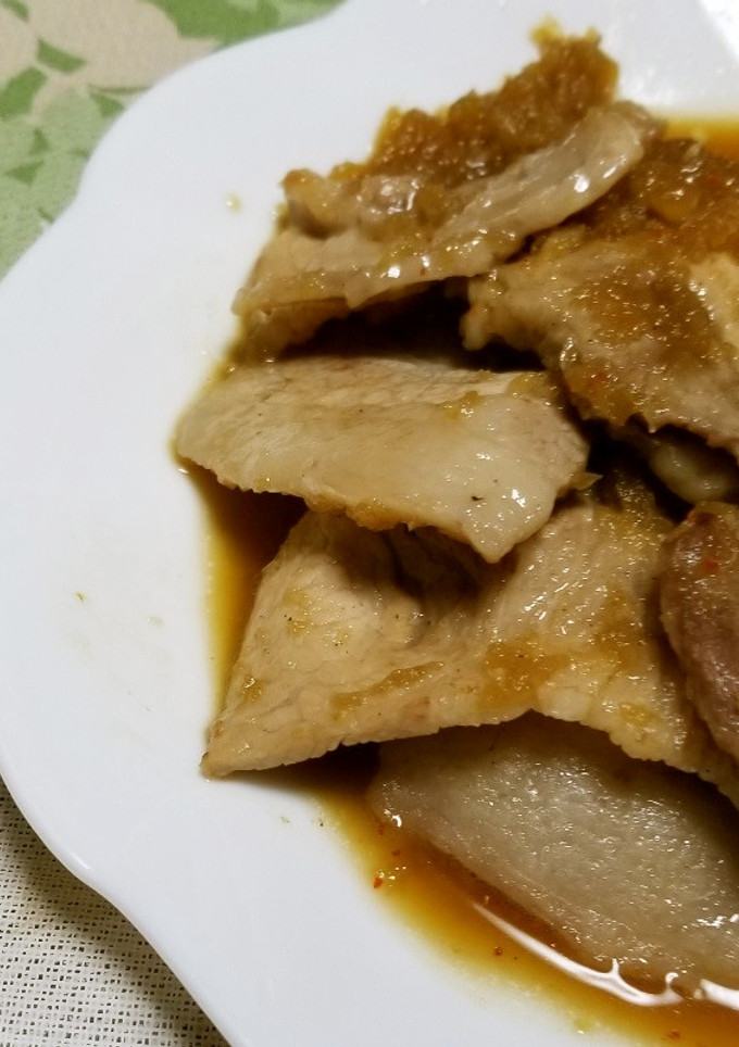 簡単豚の生姜焼き-レシピのメイン写真