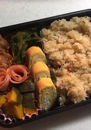 高校生お弁当(2019.10.15)-レシピのメイン写真