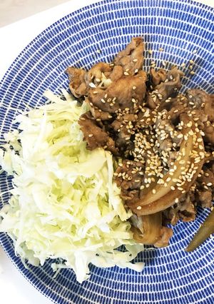 ショウガ効きまくり豚しょうが焼き-レシピのメイン写真