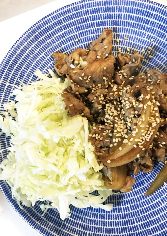 ショウガ効きまくり豚しょうが焼き-レシピのメイン写真