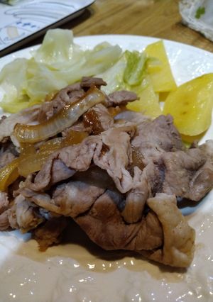 豚肉ポン酢炒め。-レシピのメイン写真