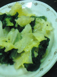 キャベツと青菜の塩風味-レシピのメイン写真