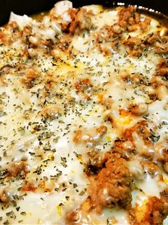 節約!リメイク【鶏胸のミートチーズ焼き】-レシピのメイン写真