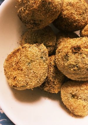 糖質オフ！おからパウダーかぼちゃコロッケ-レシピのメイン写真