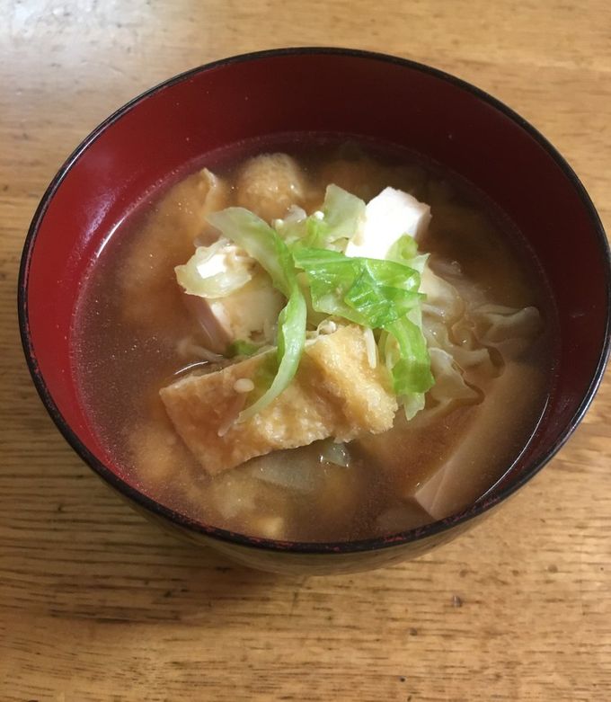キャベツたっぷり☆お味噌汁-レシピのメイン写真