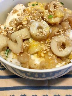 「ちくわ丼」-レシピのメイン写真
