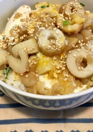 「ちくわ丼」-レシピのメイン写真