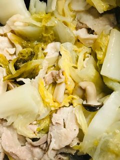 ☆簡単☆白菜と豚バラの炊いたん-レシピのメイン写真
