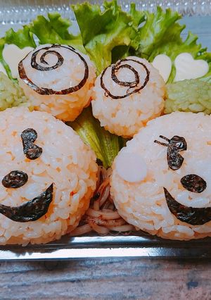 カボチャミッキー キャラ弁 ハロウィン♪-レシピのメイン写真