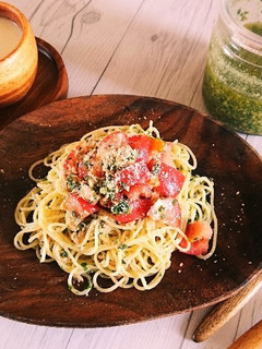 万能大葉ジェノベーゼソースの冷製パスタ-レシピのメイン写真