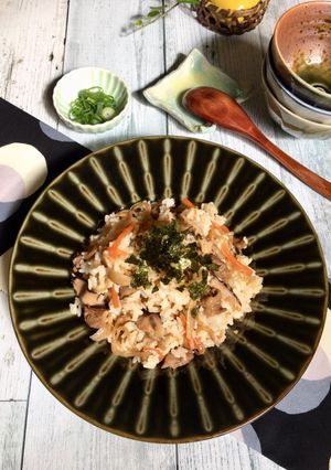 実母の☆鶏五目混ぜご飯←しらたき入り☆-レシピのメイン写真