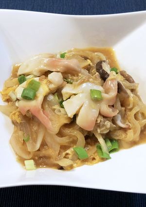 ホッキ貝の卵とじ-レシピのメイン写真