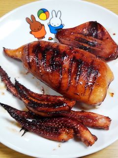 屋台風いか焼き-レシピのメイン写真