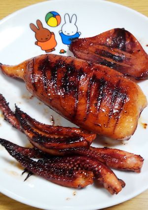 屋台風いか焼き-レシピのメイン写真
