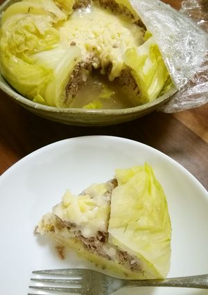 丸ごと肉詰めキャベツ-レシピのメイン写真