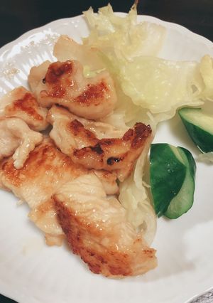 鳥のむね肉の蒸し焼き-レシピのメイン写真