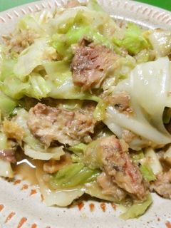 *サバ缶でチャンチャン焼き風*-レシピのメイン写真