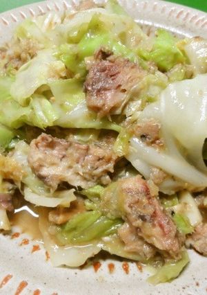 ＊サバ缶でチャンチャン焼き風＊-レシピのメイン写真