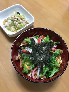 うどん?チラシ寿司-レシピのメイン写真