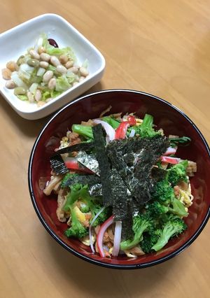 うどん？チラシ寿司-レシピのメイン写真