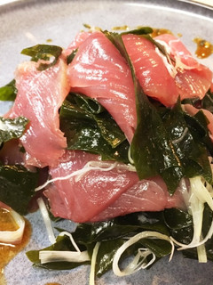 まぐろとワカメのゆず醤油和え-レシピのメイン写真
