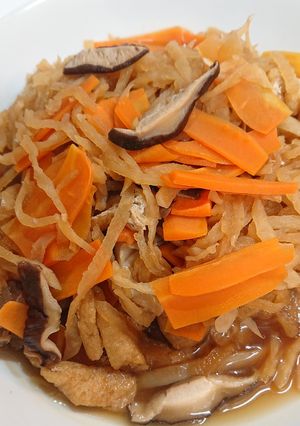 簡単☆切り干し大根の煮物☆常備菜お弁当に-レシピのメイン写真