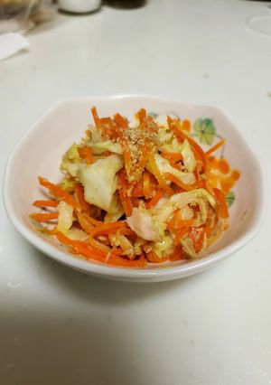 にんじんとキャベツのツナごま炒め-レシピのメイン写真