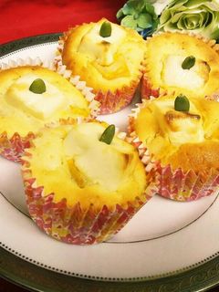 簡単!!かぼちゃとクリームチーズマフィン-レシピのメイン写真