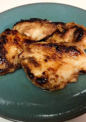 鶏むね肉の簡単柚庵焼き-レシピのメイン写真