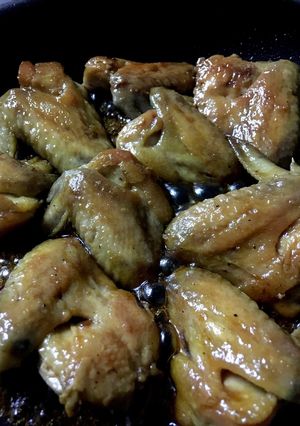 鶏の手羽先の甘辛煮-レシピのメイン写真