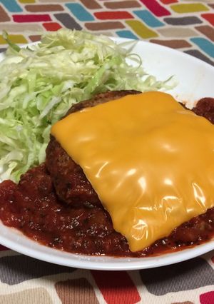 超簡単☆レストランで食べたあのハンバーグ-レシピのメイン写真