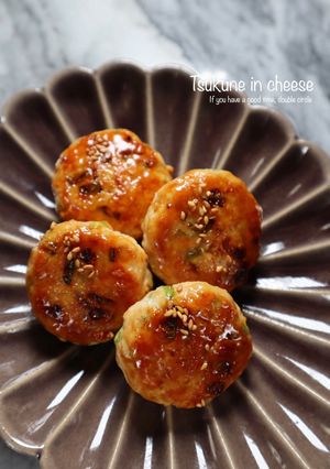 お弁当にも！チーズ入り鶏つくね-レシピのメイン写真