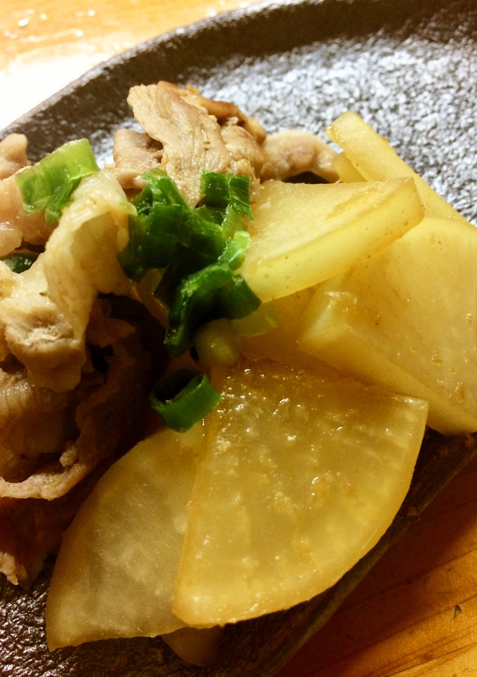 大根のめんつゆで簡単生姜焼き-レシピのメイン写真