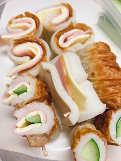 お弁当!つまみに!竹輪巻き巻き-レシピのメイン写真