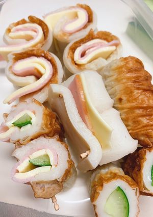 お弁当!つまみに!竹輪巻き巻き-レシピのメイン写真