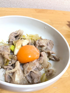 ネギ塩豚丼-レシピのメイン写真