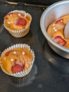いちご消費**贅沢いちごまふぃん-レシピのメイン写真