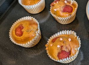 いちご消費**贅沢いちごまふぃん-レシピのメイン写真