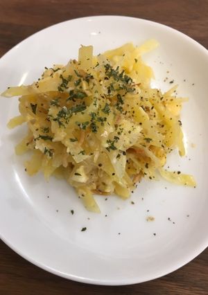 じゃがいも玉ねぎのスクランブルエッグ-レシピのメイン写真